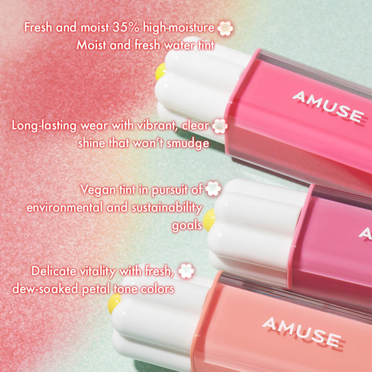 [ลดราคา] AMUSE DEW TINT เนื้อฉ - Lip Tint Korean บทวิจารณ์และราคา