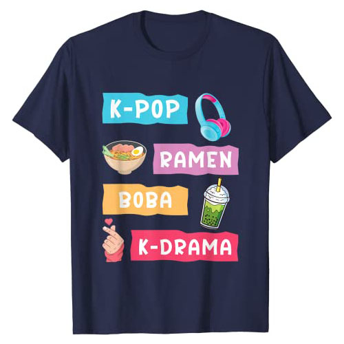 แฟชั่น K-Pop สำหรับแฟนๆเสื้อยื - South Korea Lifestyle บทวิจารณ์และราคา